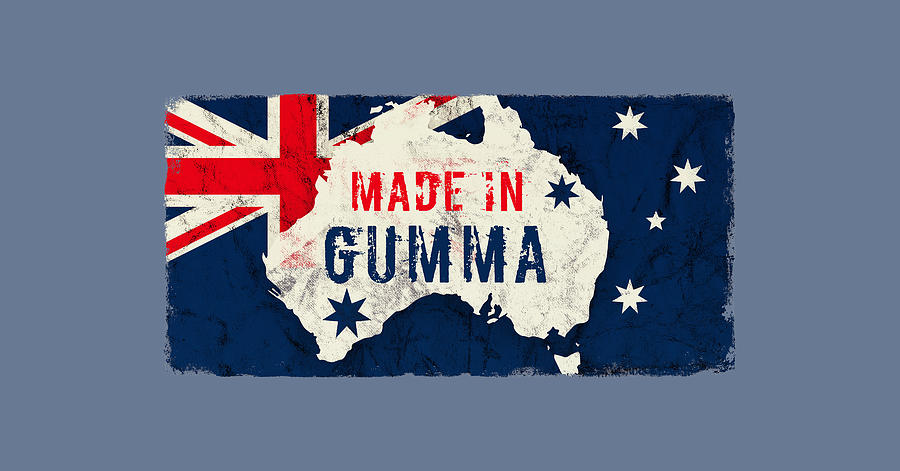 Made In Gumma, Australia Digital Art