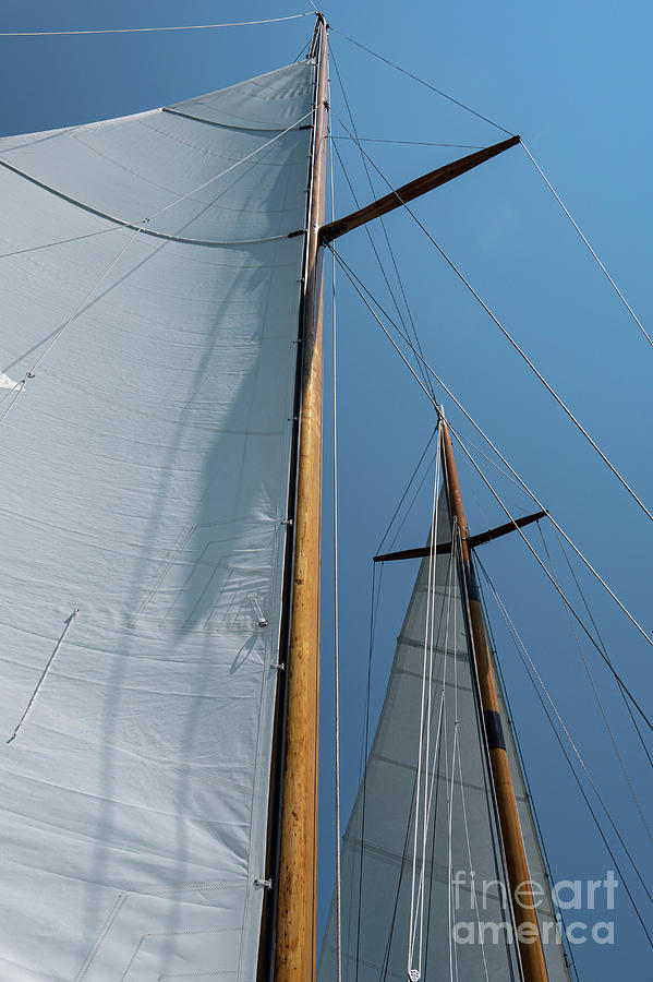 Madeleine Twin Masts Photograph by Bob Phillips
