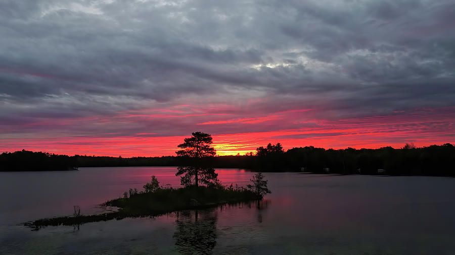 Madeline Lake Morning Sunrise Photograph by Brook Burling