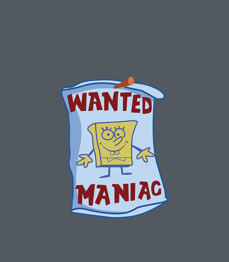 Mademark x SpongeBob SquarePants SpongeBob SquarePants Wanted Maniac ...