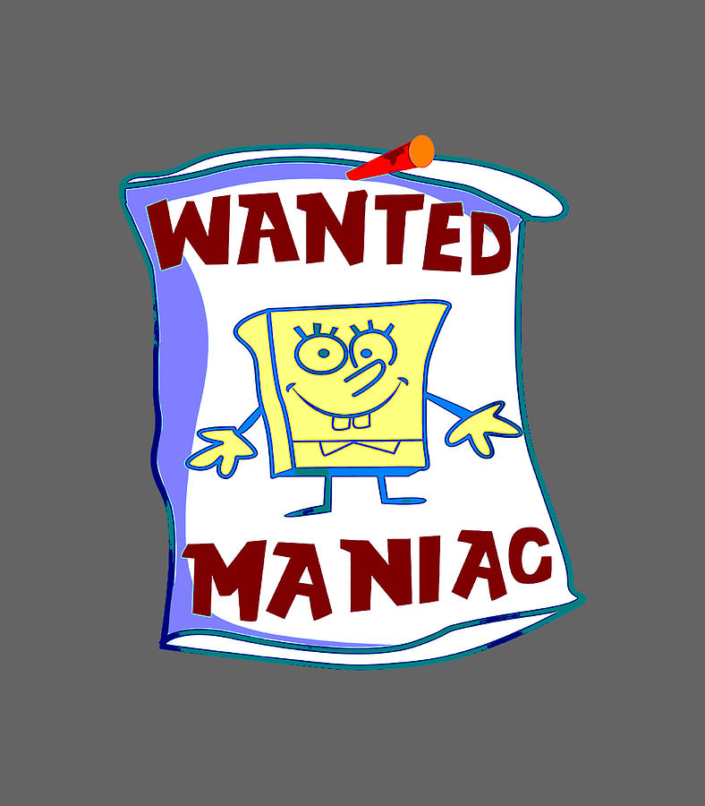 Mademark X Spongebob Squarepants Spongebob Squarepants Wanted Maniac ...