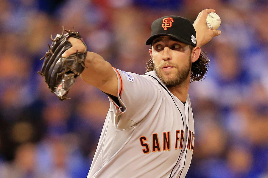 Madison Bumgarner Photograph by Jamie Squire
