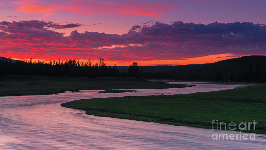 Madison River, Yellowstone NP 2 Photograph by Henk Meijer Photography