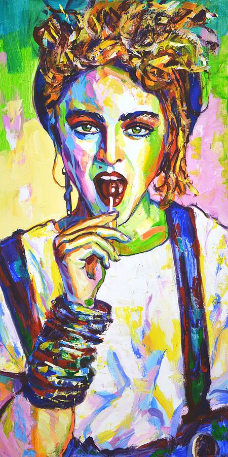 Madonna 2. Painting by Iryna Kastsova
