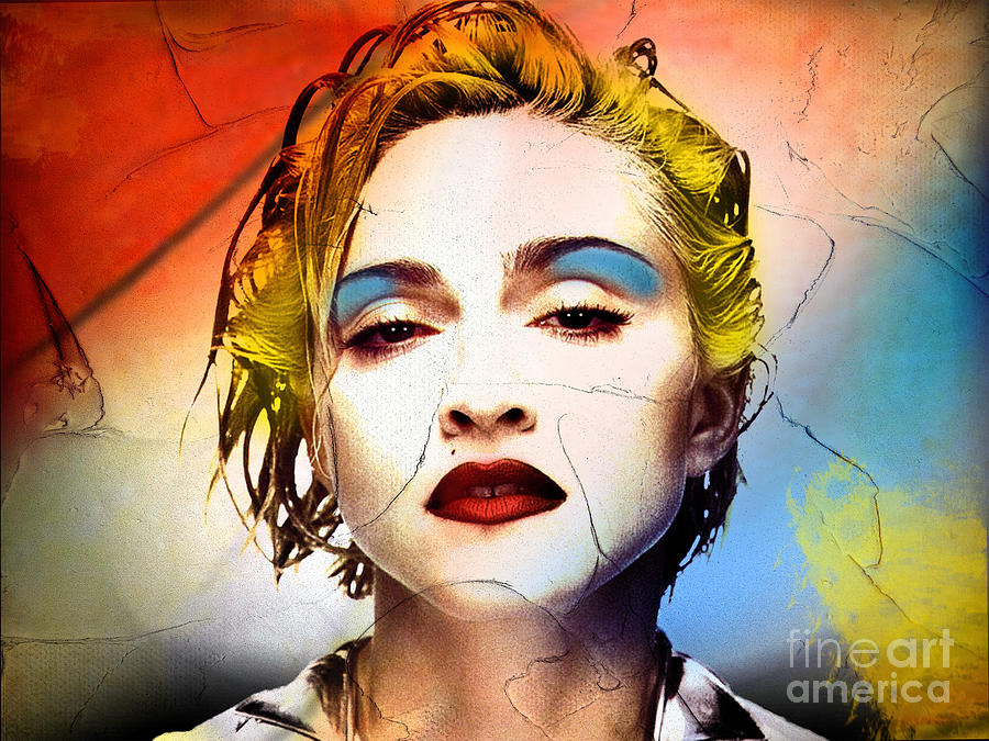 Madonna Painting - Madonna 5  by Mark Ashkenazi