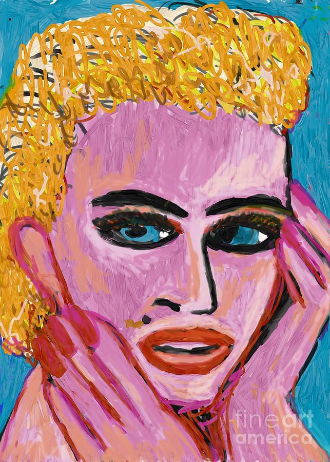 Madonna 80s Digital Art By Owen Mccafferty Fine Art America