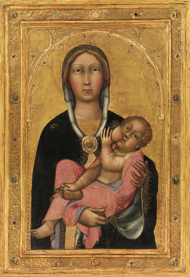 Madonna And Child 1370 Photograph by Andrew Fare