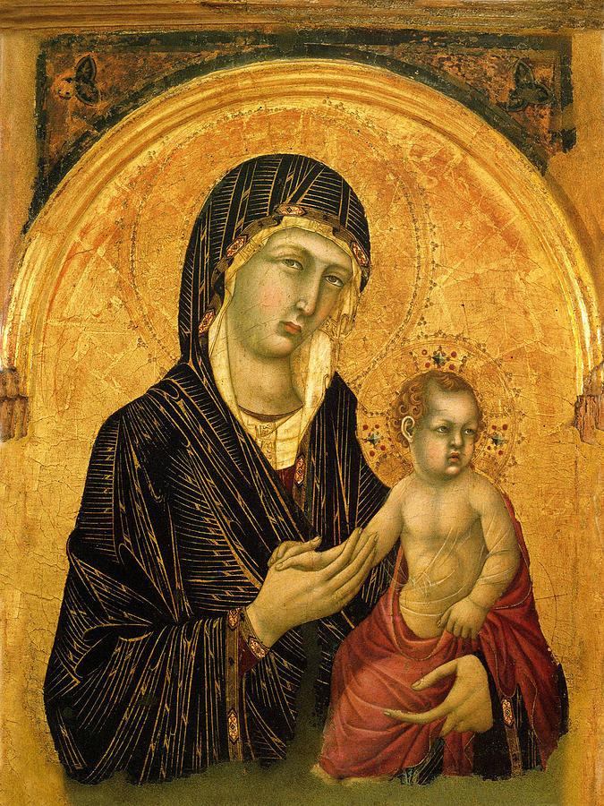 Madonna Photograph - Madonna And Child 1383 by Andrew Fare