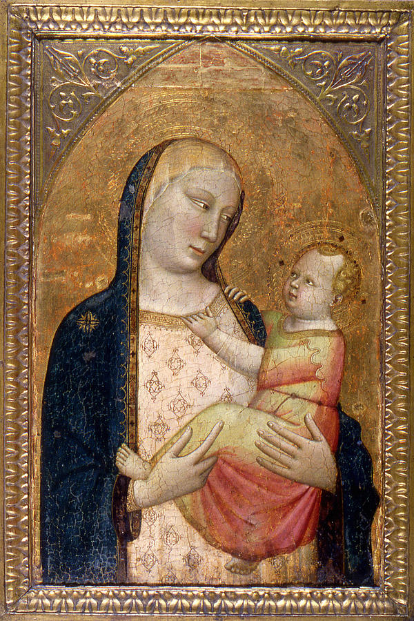 Madonna Photograph - Madonna And Child 1466 by Andrew Fare