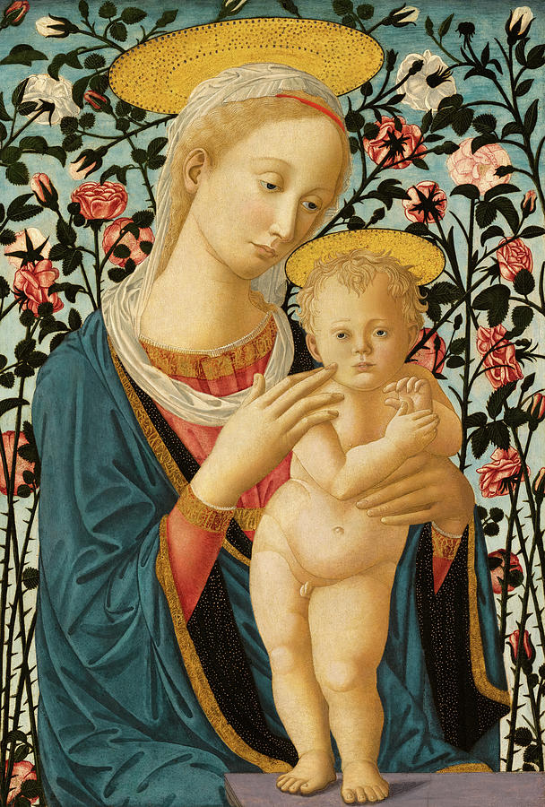 Madonna and Child, 1470 Painting by Filippo Lippi - Fine Art America