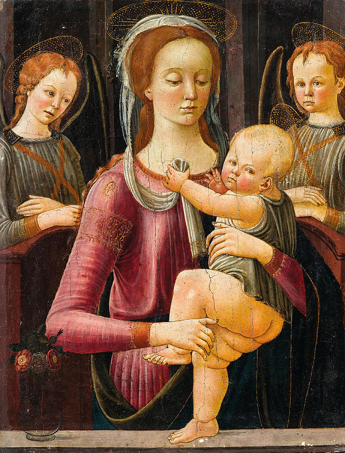 Madonna And Child 1472 Photograph
