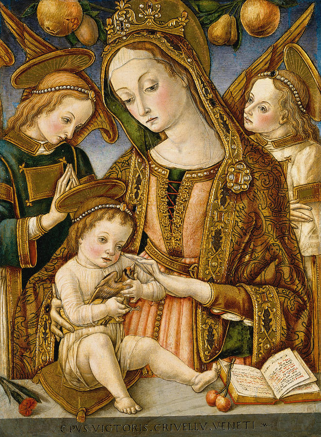 Madonna And Child 1481 Photograph