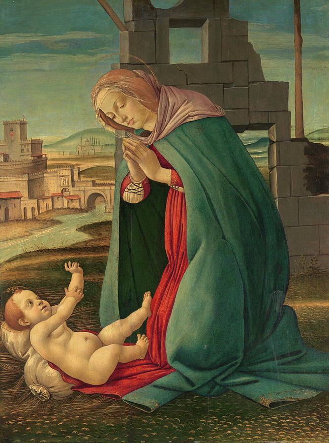 Madonna And Child 1493 Photograph