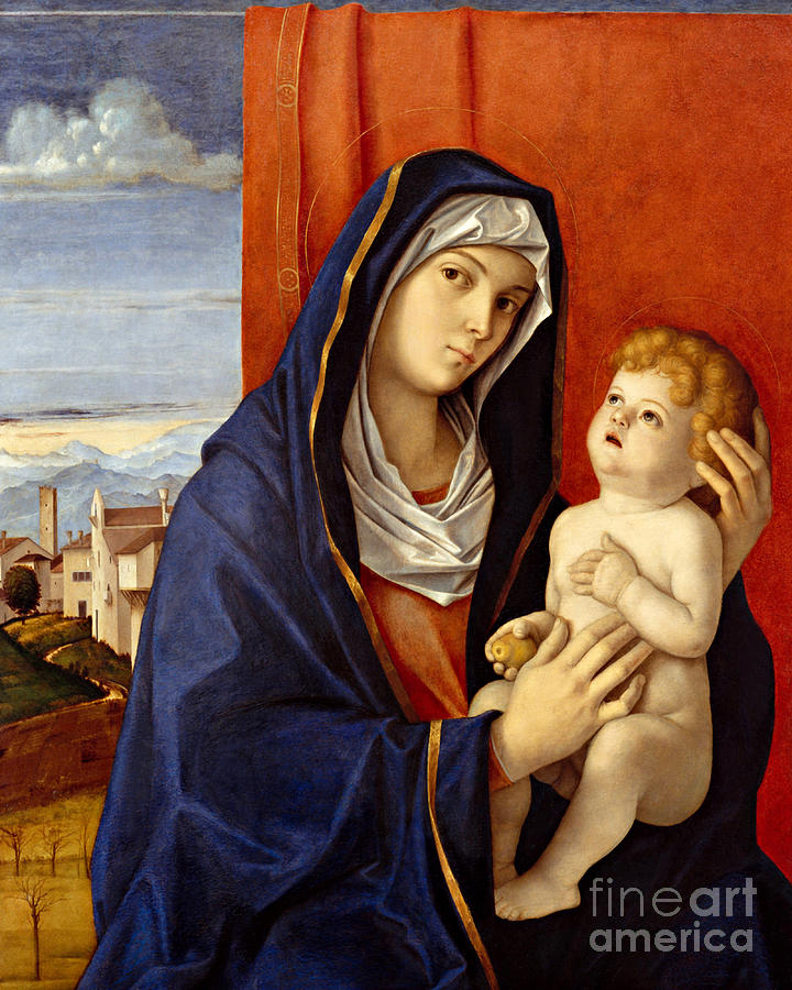 Madonna and Child - CZACD                            Painting by Giovanni Bellini