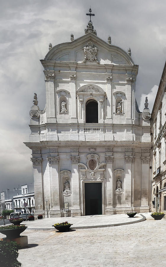 Madonna del Carmine Piazza Plebiscito  Photograph by Norma Brandsberg