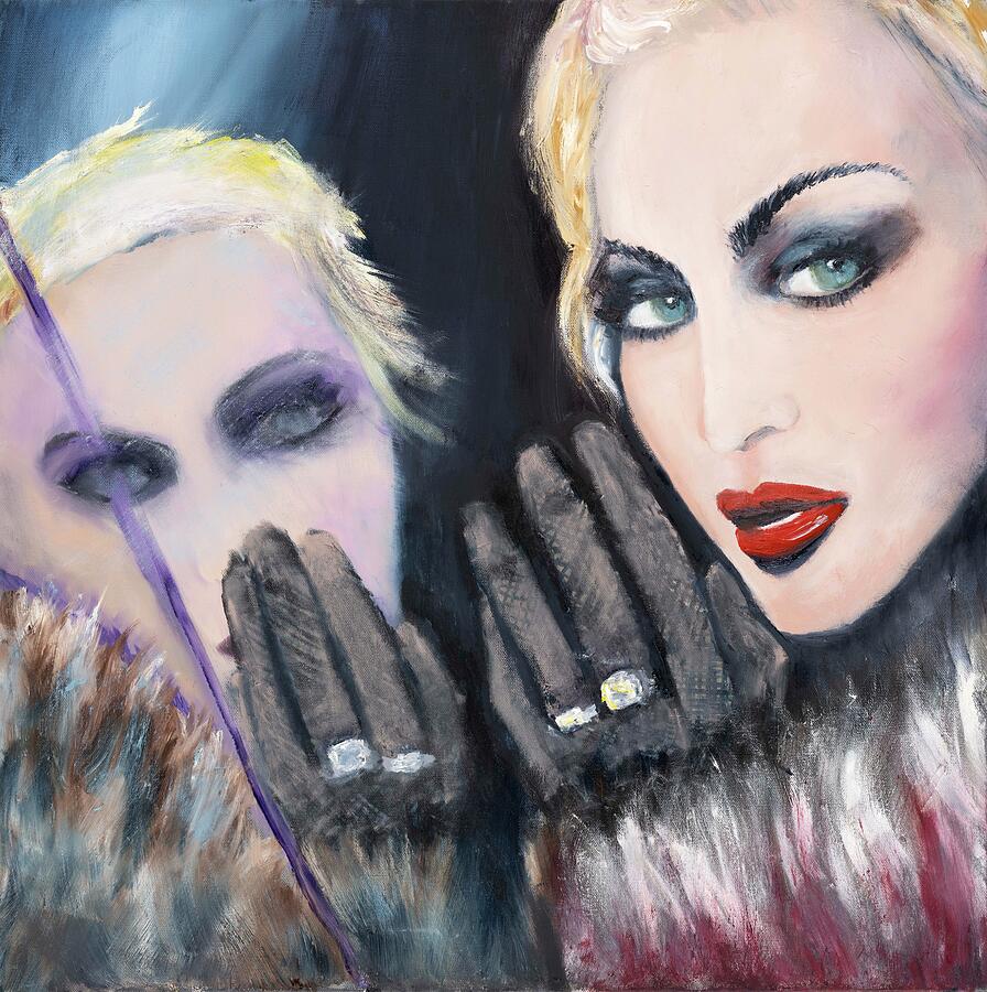 Madonna Painting by Evelyn Snyder Madonna Painting by Evelyn Snyder