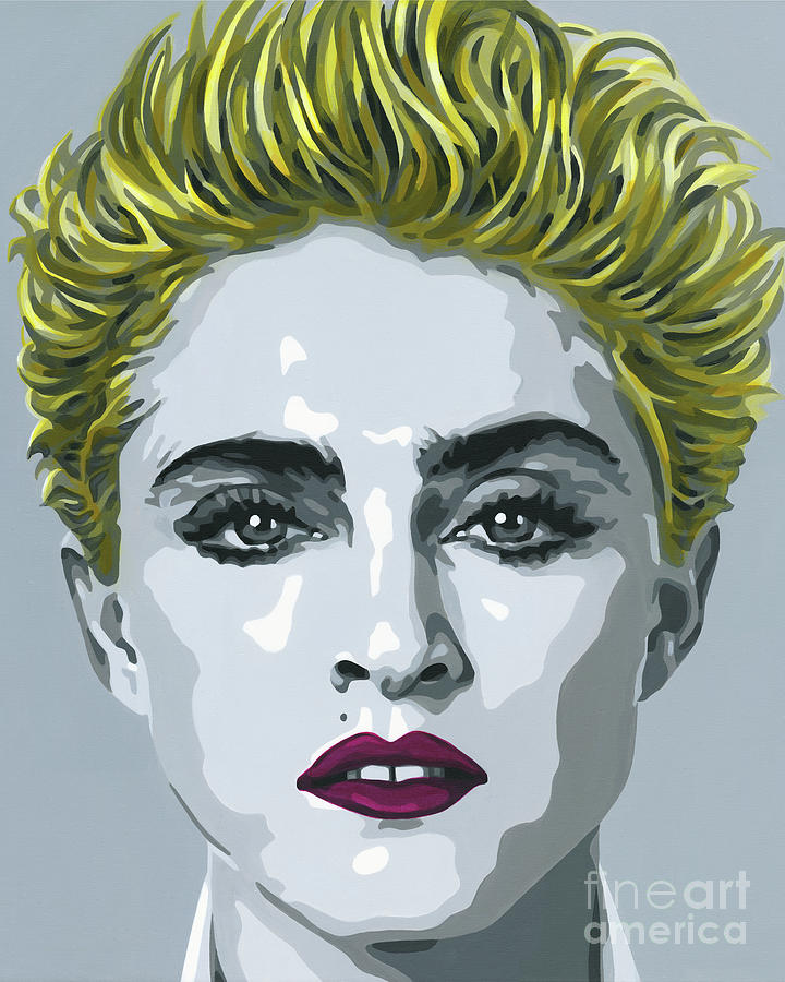 Madonna Painting - Madonna by Leigh Banks