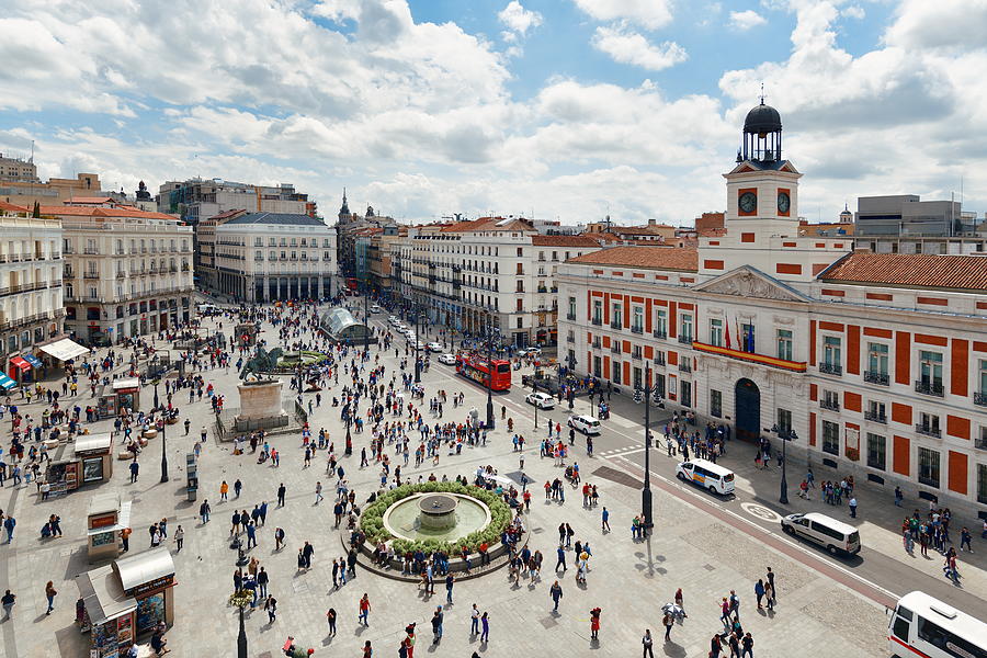 Madrid Puerta del Sol Photograph by Songquan Deng