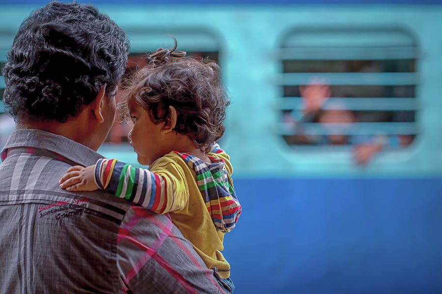 Train Photograph - Madurai arrival by Murray Rudd