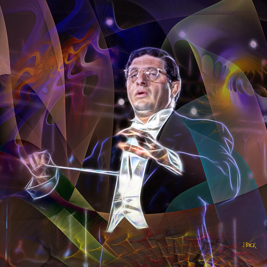 Maestro Of Light - Square Version Digital Art by Studio B Prints