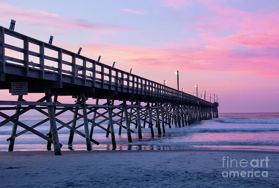 Magenta Sunrise Photograph by Michelle Tinger
