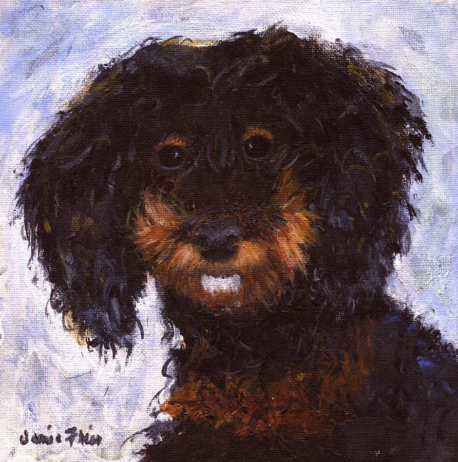 Maggie Painting by Jamie Frier