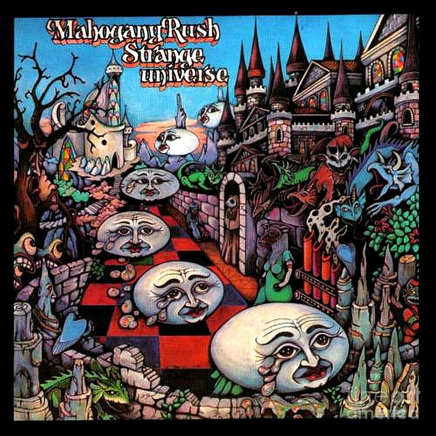 Maghogany Rush Strange Universe Album Cover Photograph by Action