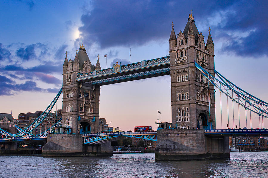 Magic around the Tower Bridge Photograph by Evan Staub - Fine Art America