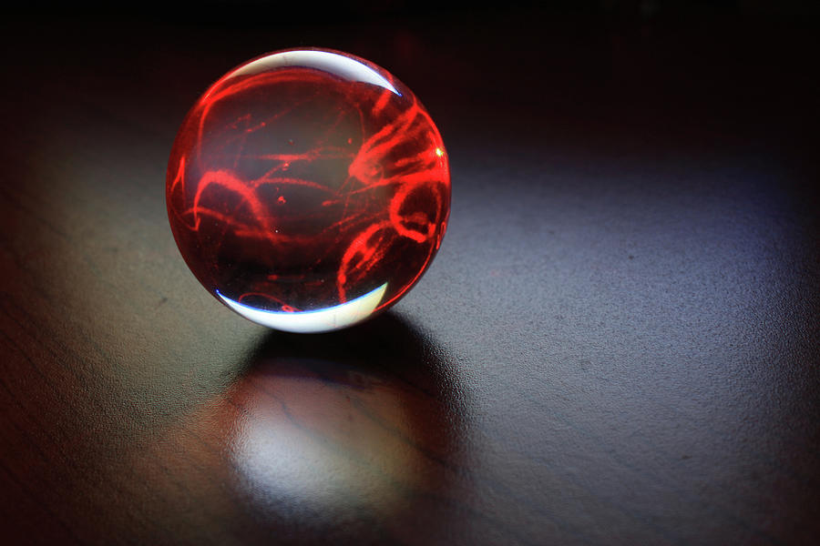 Magic ball of future Photograph by Maria Dimitrova