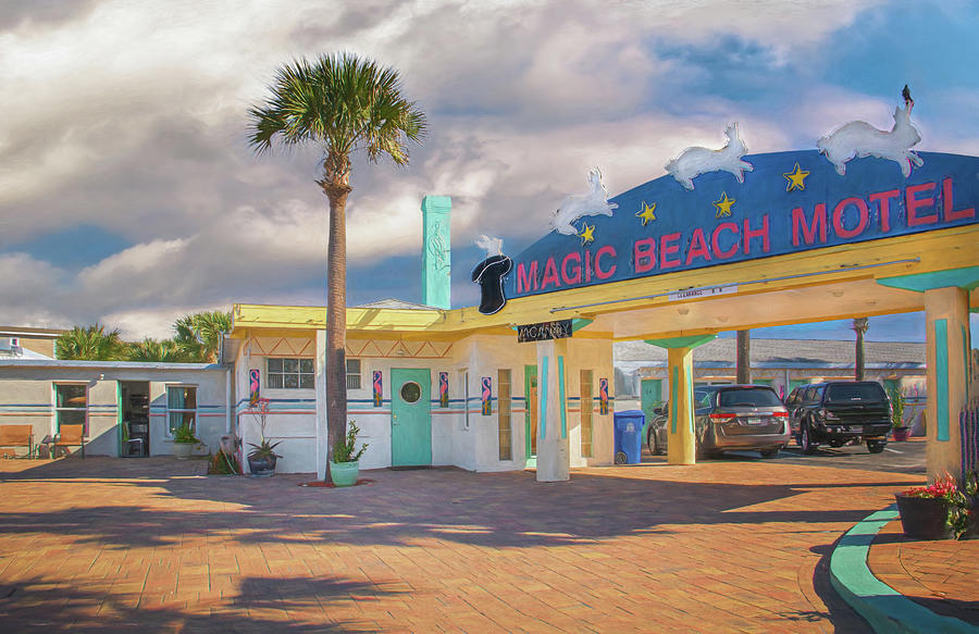 Magic Beach Hotel Photograph by Karen Sirnick