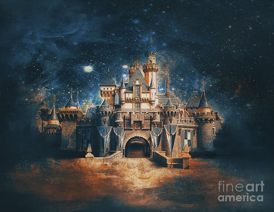 Magic Castle III Digital Art by Andrzej Szczerski