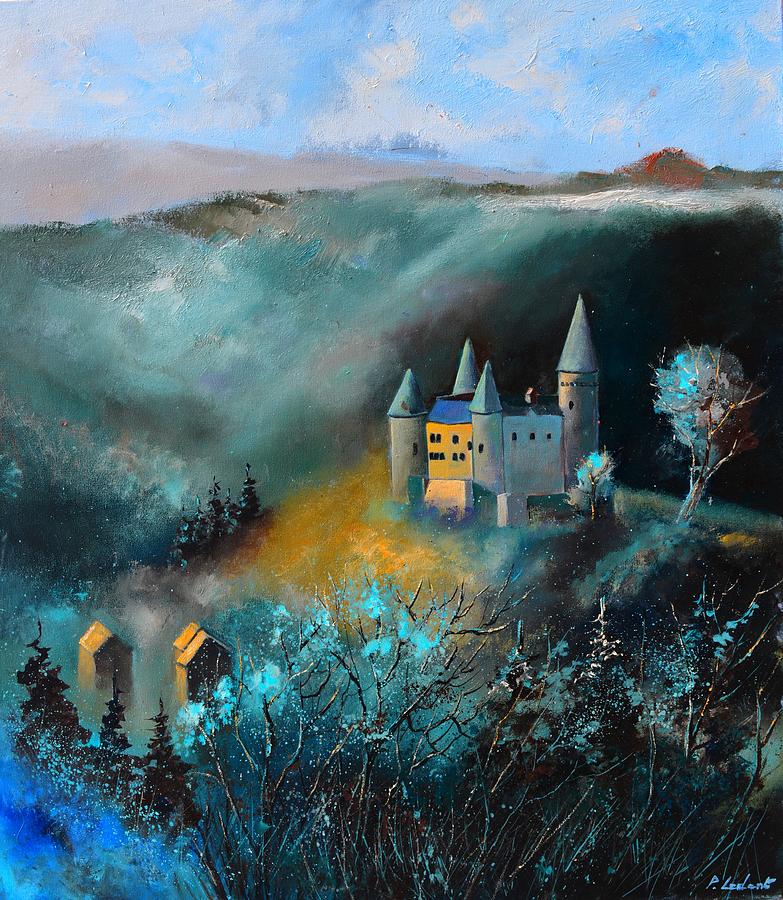 Magic castle  Painting by Pol Ledent