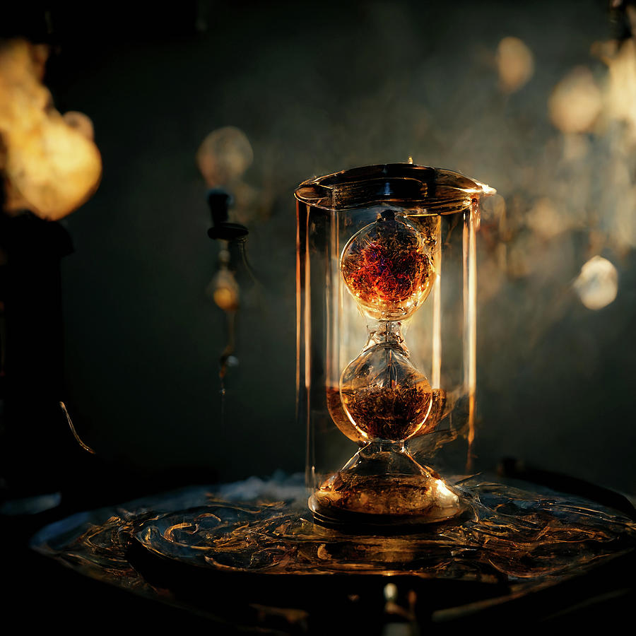 Magic Hourglass Digital Art By Jon Herrera Fine Art America