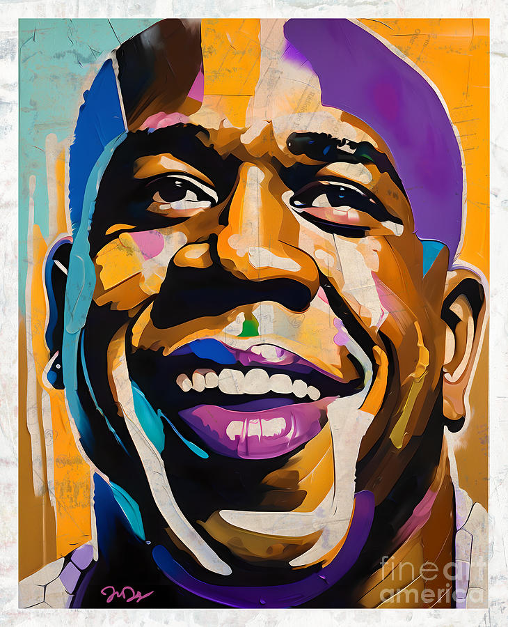 Magic Johnson Street Poster Digital Art by J Paul DiMaggio - Fine Art ...