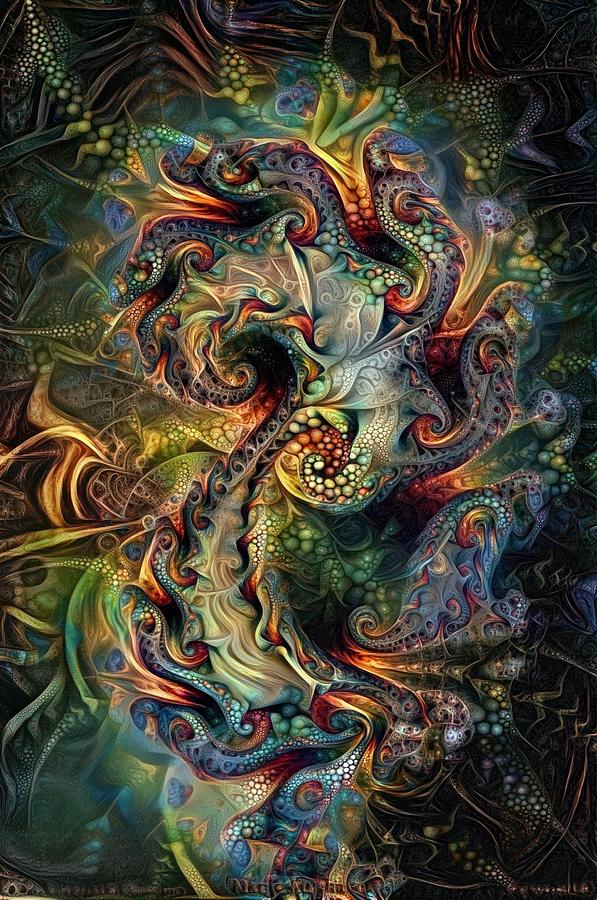 Magic Mushroom Digital Art By Schizo Fine Art America