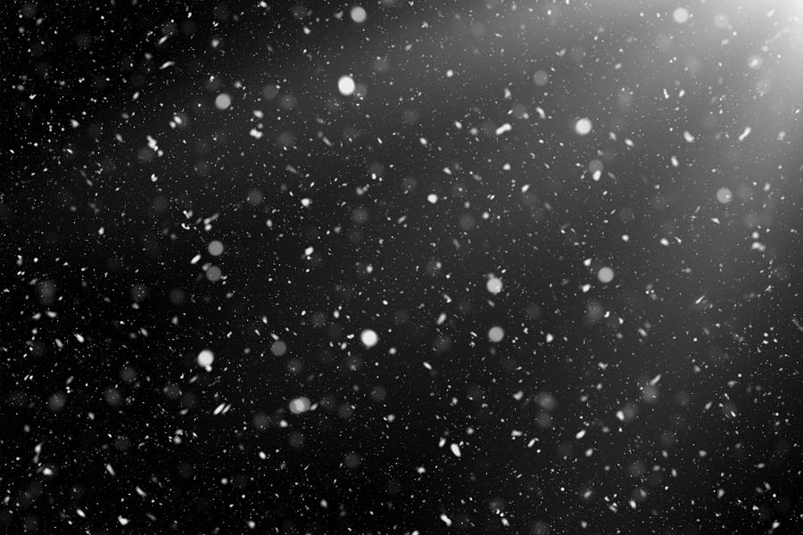 Magic Snowing Photograph by Fotograzia