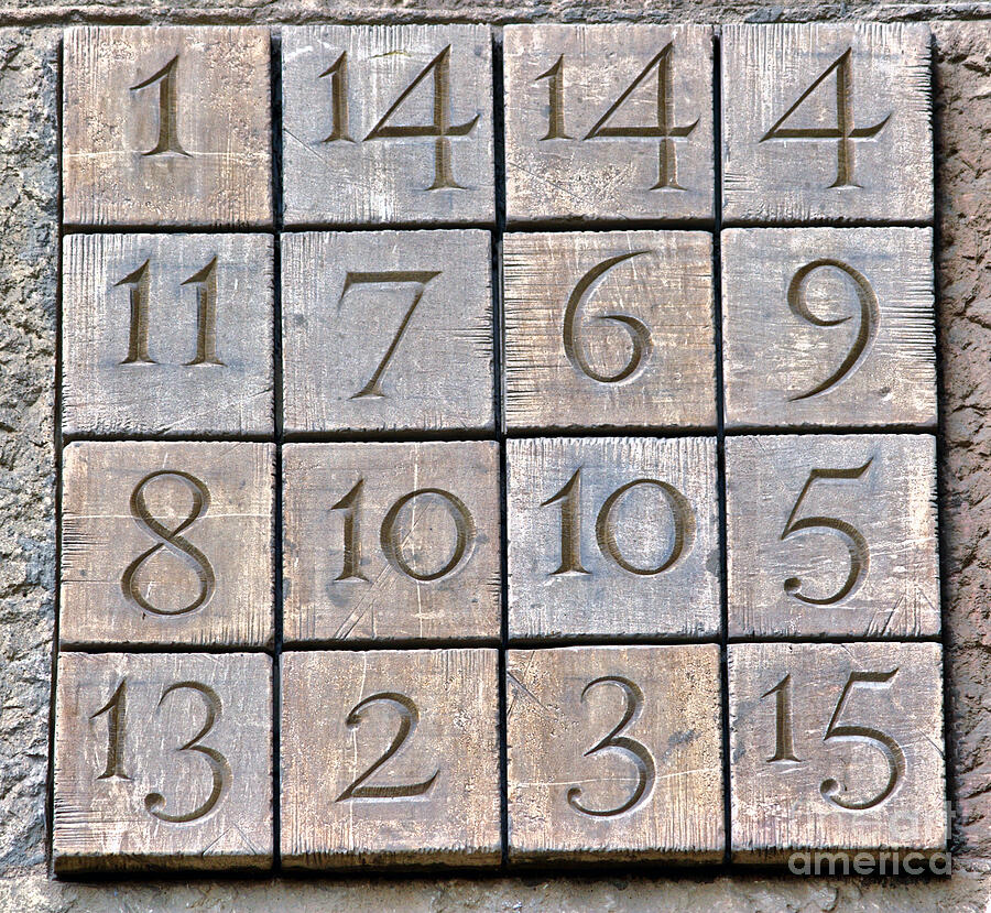 Magic Square - Sagrada Familia Barcelona Photograph by Stefano Senise Magic Square - Sagrada Familia Barcelona Photograph by Stefano Senise