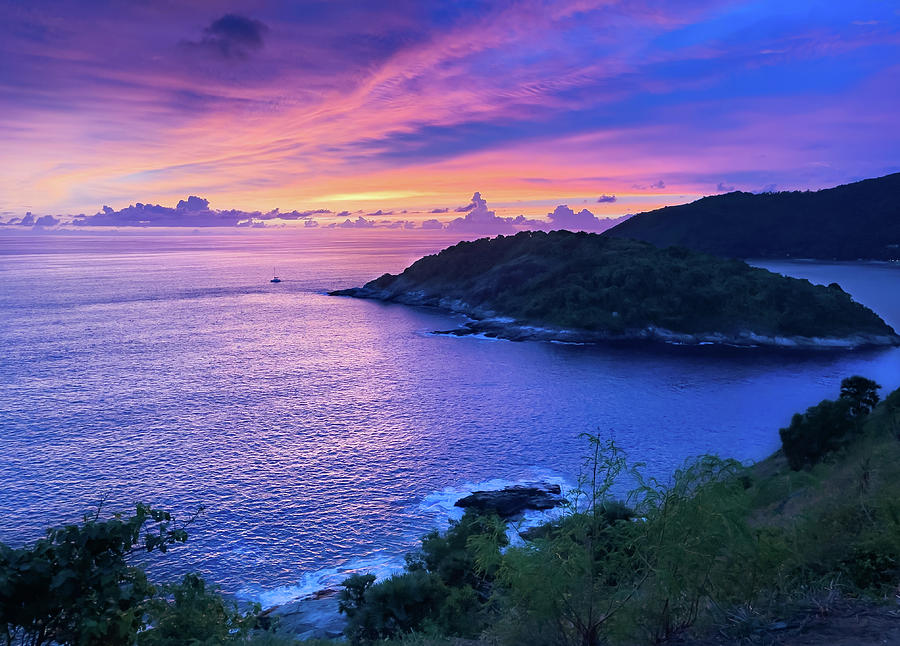 Magic Sunset Over Sea Photograph by Josu Ozkaritz