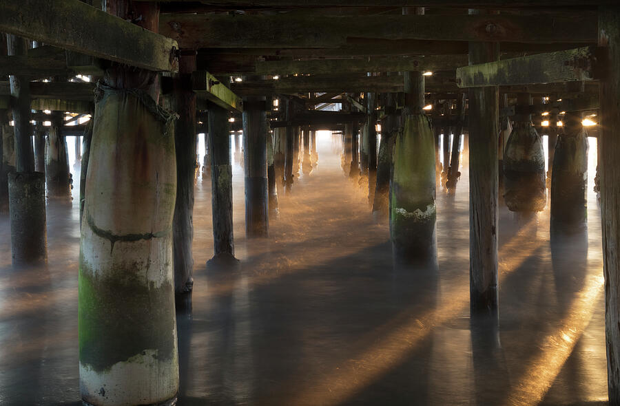 Magic Under the Pier Photograph by Laurie Search