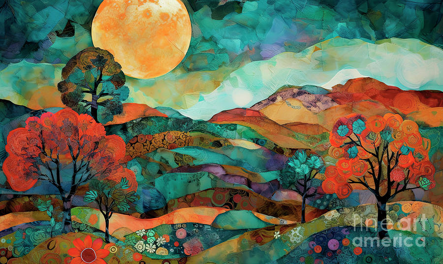 Magic Valley IV Painting by Mindy Sommers