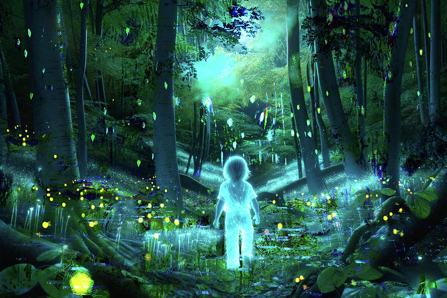 Magical Child Digital Art by Lisa Yount