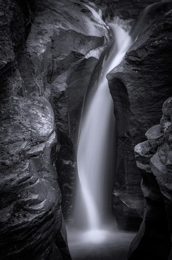 Magical Corkscrew Falls  Photograph by Dan Sproul