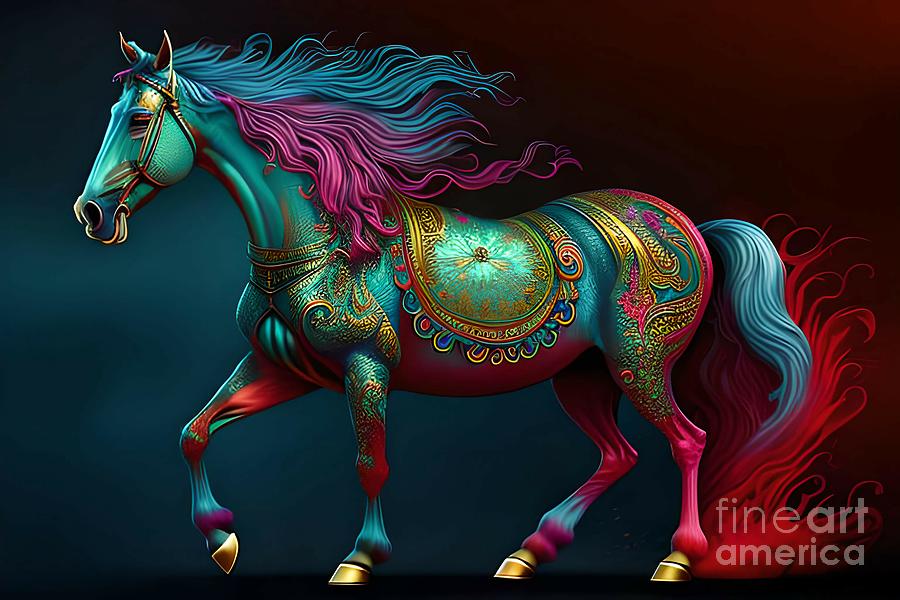 Magical Fantasy Horse Digital Art