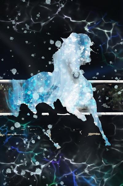 Magical Horse 28 Digital Art by Eileen Backman