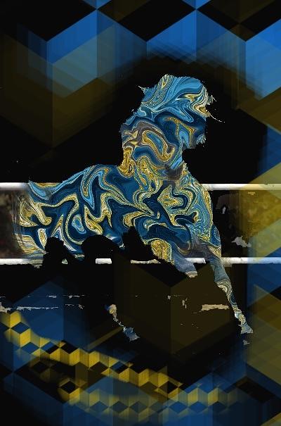Magical Horse 39 Digital Art by Eileen Backman