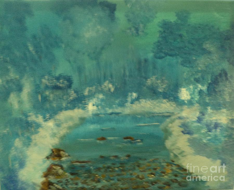 Magical Ice Painting # 320 Painting by Donald Northup