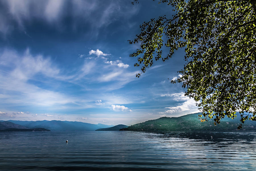 Magical Lake Pend Oreille Photograph by David Patterson