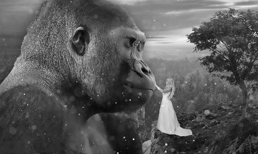 King Kong Mixed Media - Magical Moment by Marvin Blaine