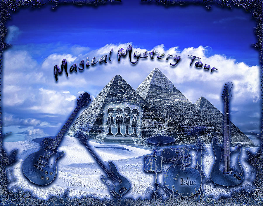 Magical Mystery Tour Digital Art by Michael Damiani