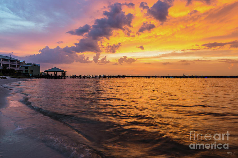 Magical Navarre Beach Sunset Photograph by Jennifer White